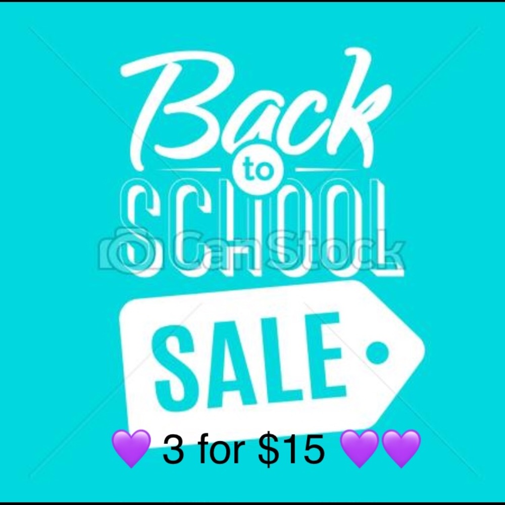 Buy Any 3 items for $15